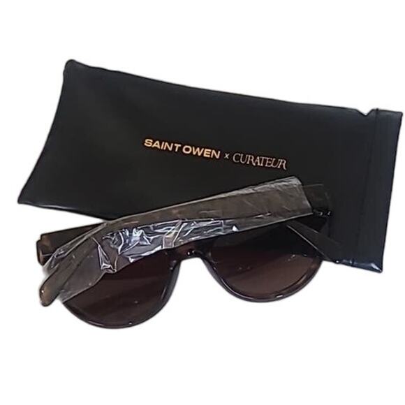 Saint Owen x Curateur Tortoise Sunglasses, NWT main image 3